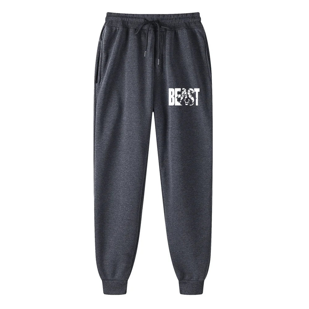 Jogging Pants Men Soft Bodybuilding Joggers