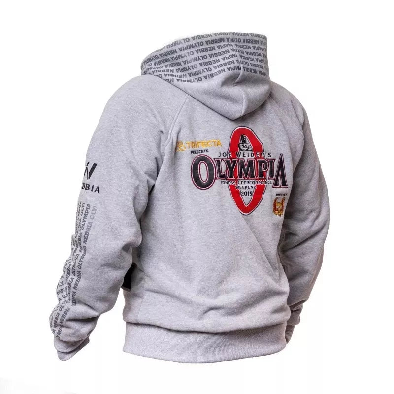 Brand Men Workout clothes cotton men's hoodie gyms