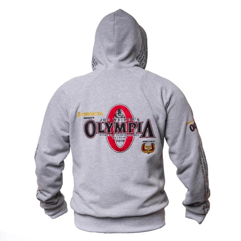 Brand Men Workout clothes cotton men's hoodie gyms
