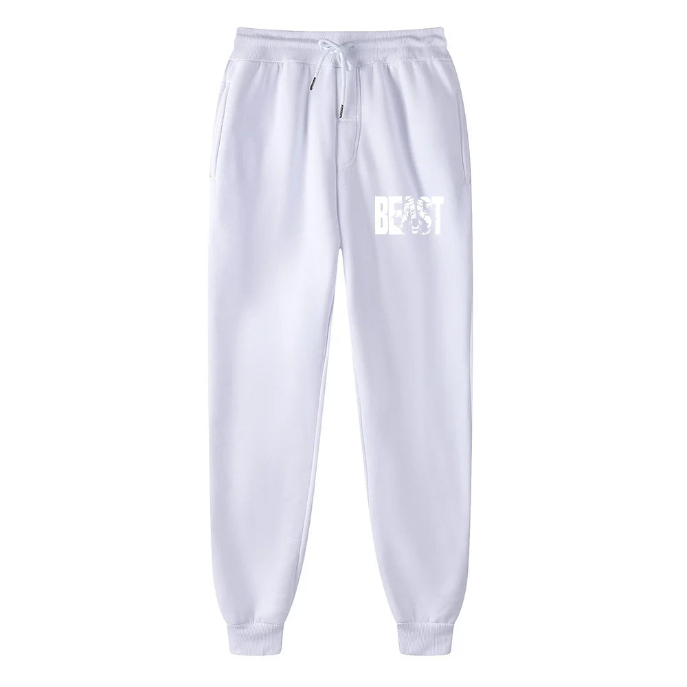 Jogging Pants Men Soft Bodybuilding Joggers