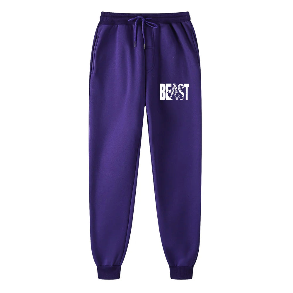 Jogging Pants Men Soft Bodybuilding Joggers