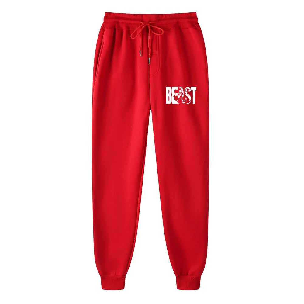 Jogging Pants Men Soft Bodybuilding Joggers