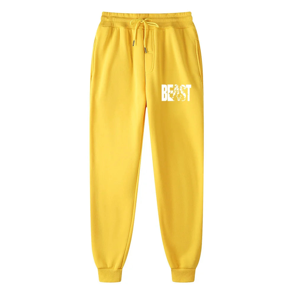 Jogging Pants Men Soft Bodybuilding Joggers