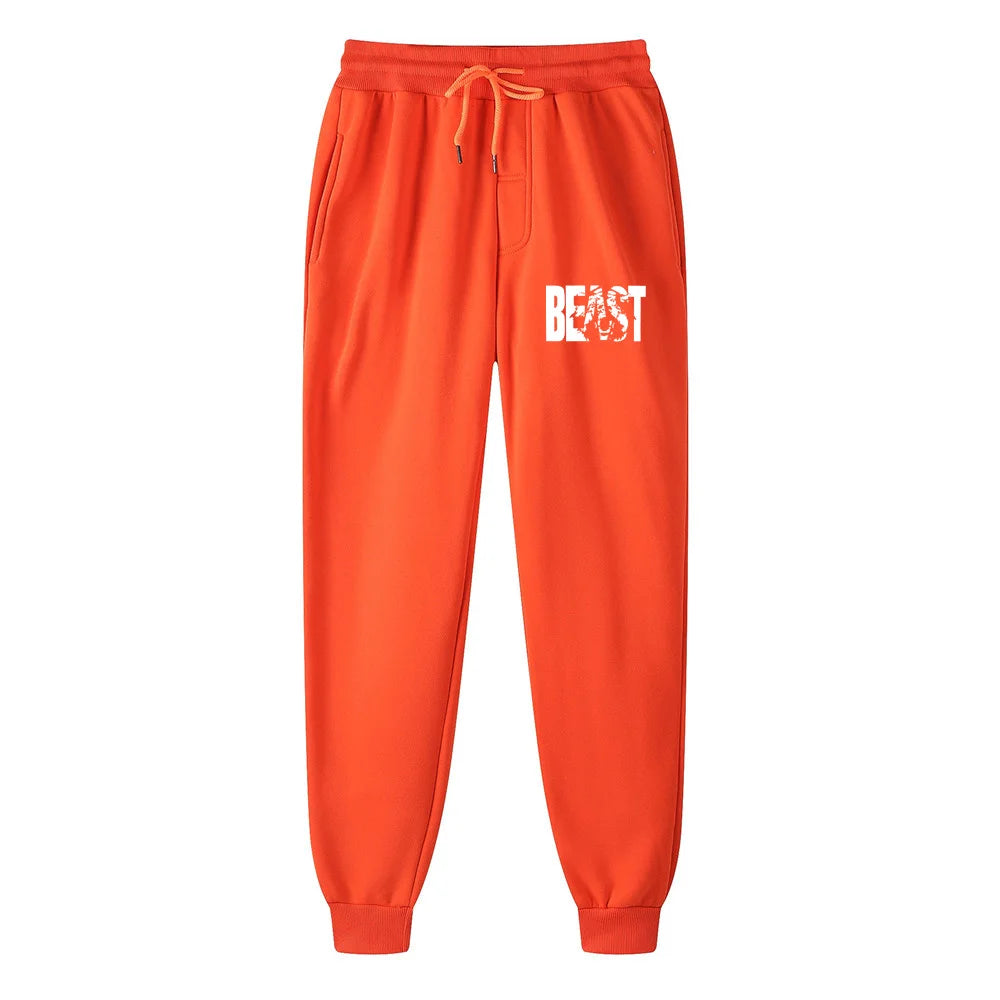 Jogging Pants Men Soft Bodybuilding Joggers