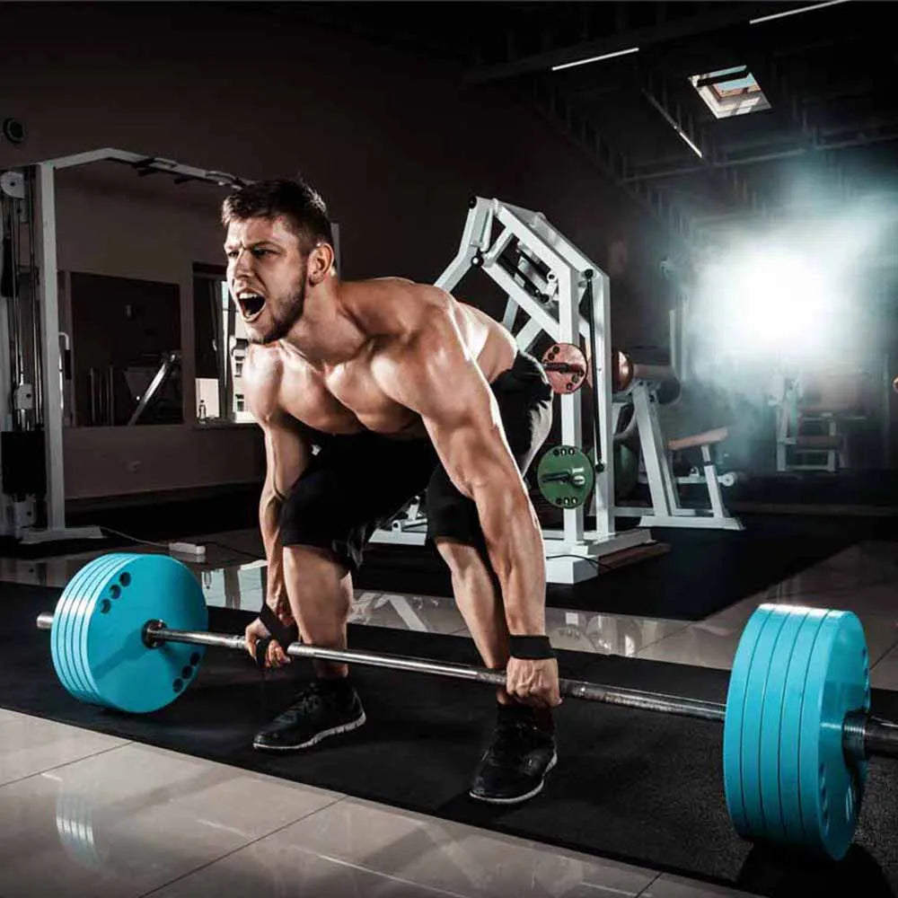 Weightlifting Wrist Straps Strength Training Adjustable