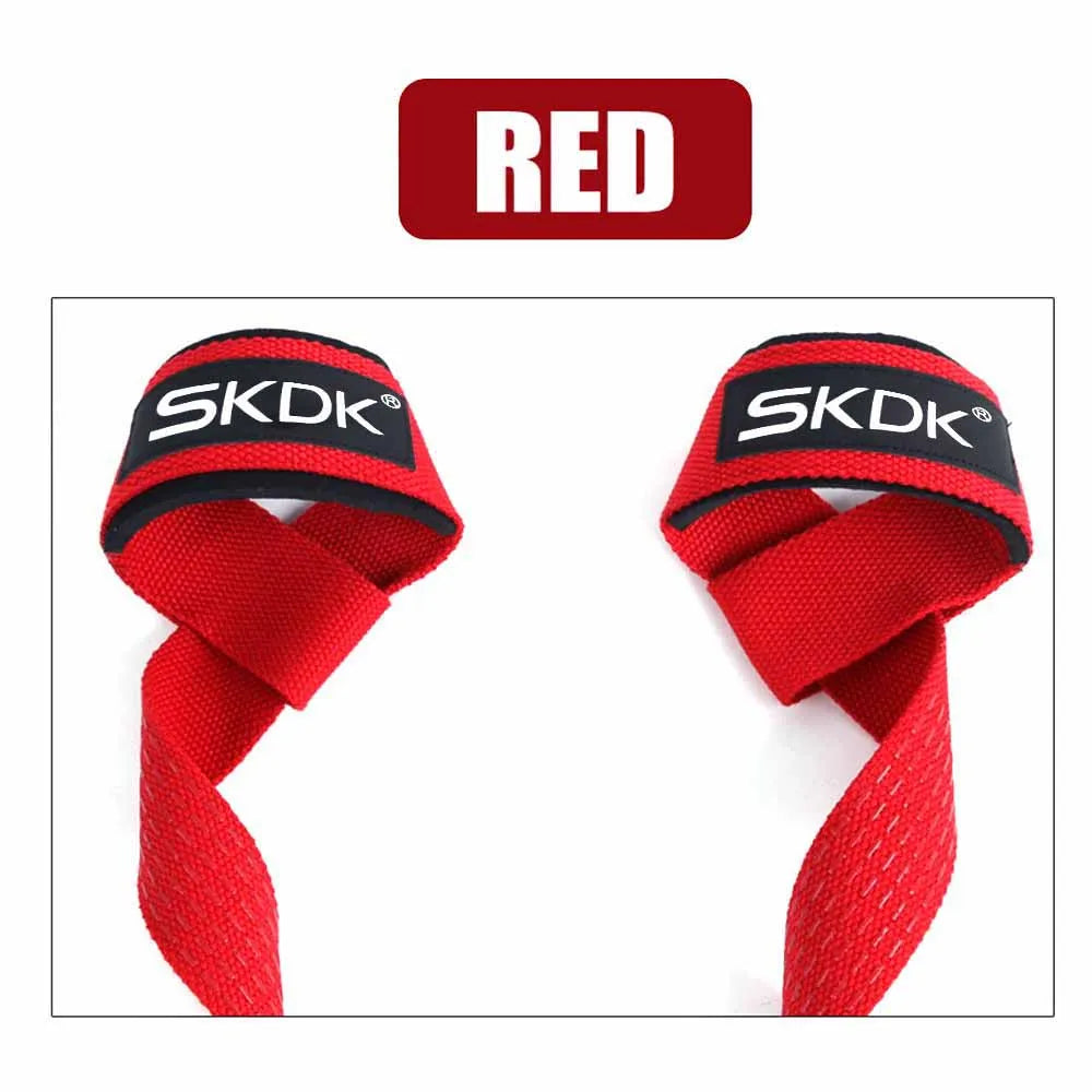 Weightlifting Wrist Straps Strength Training Adjustable