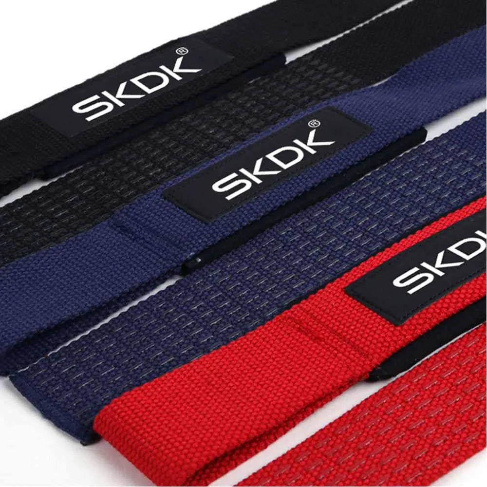 Weightlifting Wrist Straps Strength Training Adjustable