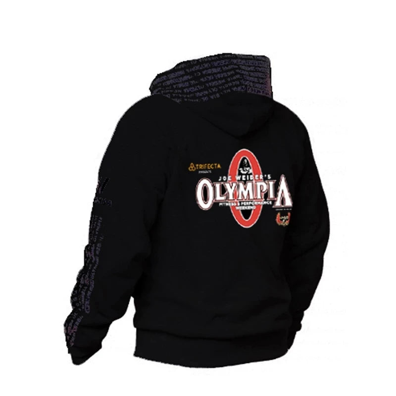 Brand Men Workout clothes cotton men's hoodie gyms