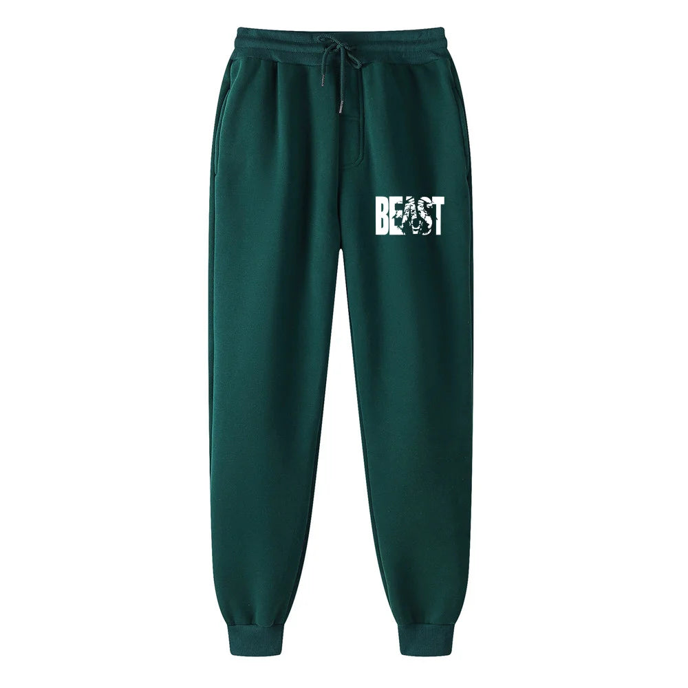 Jogging Pants Men Soft Bodybuilding Joggers