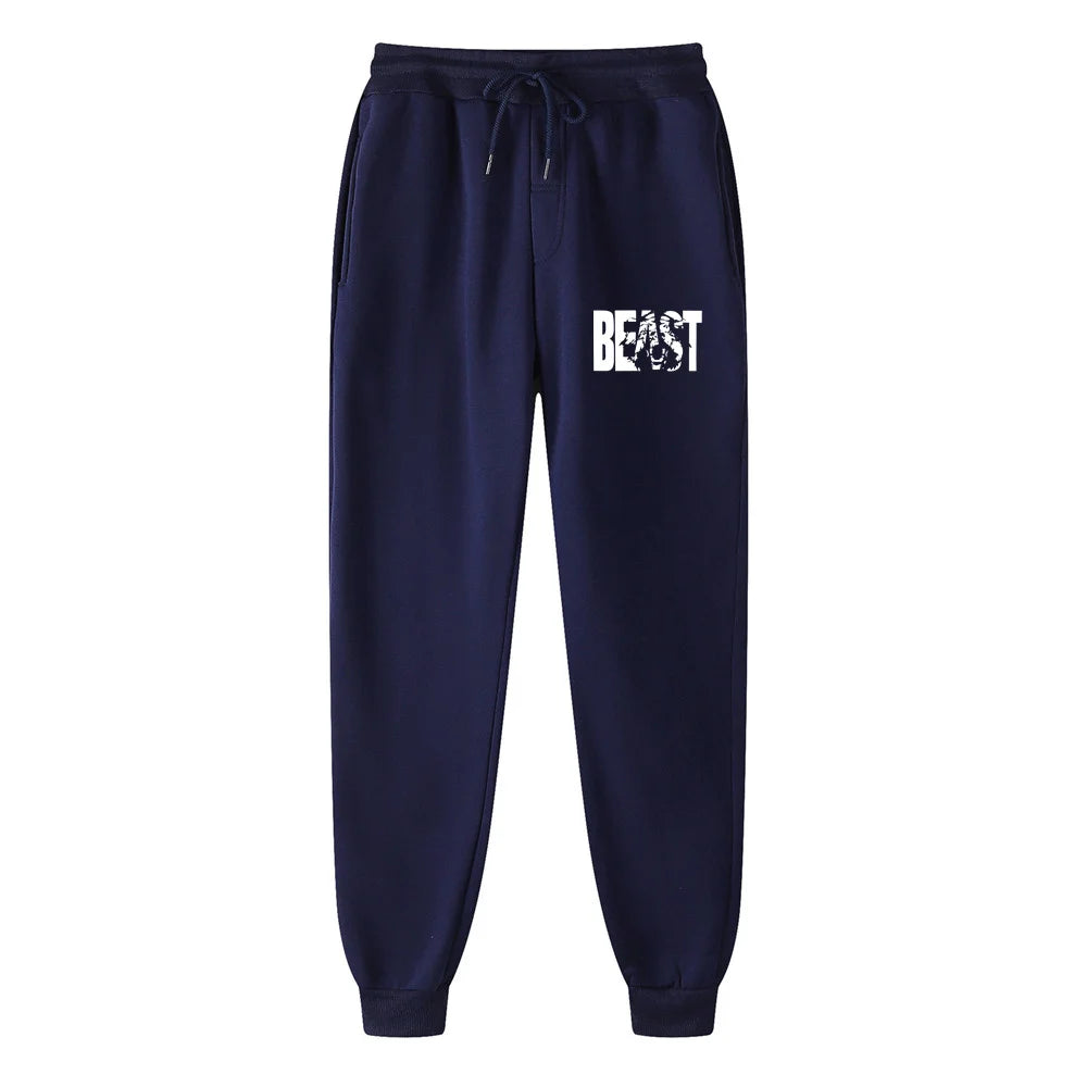 Jogging Pants Men Soft Bodybuilding Joggers