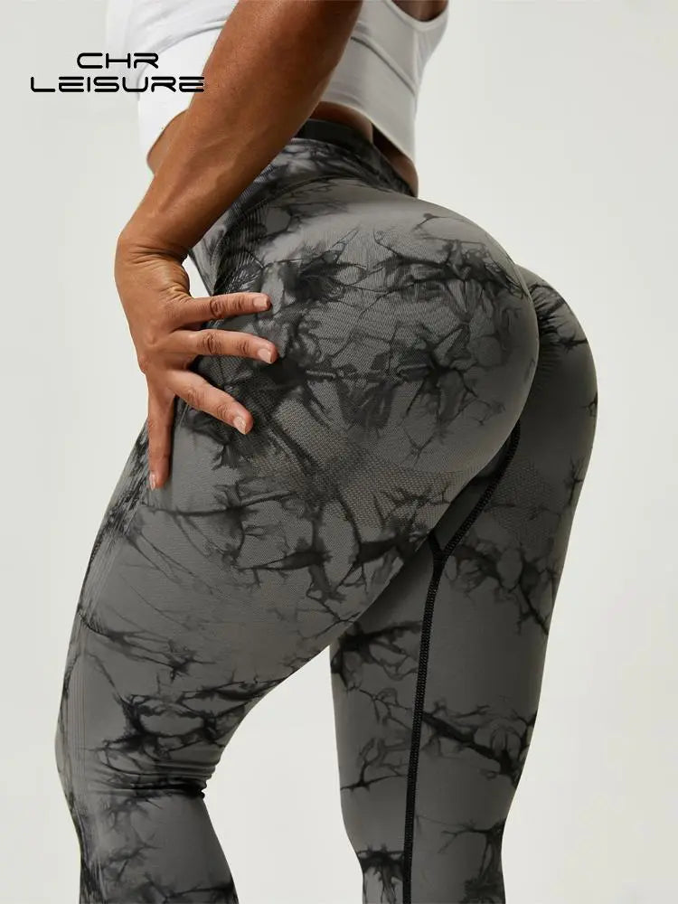 High Waist Leggings Stretch Athletic Women Sexy Pants Casual Seamless Gym Knitting Leggings Femme