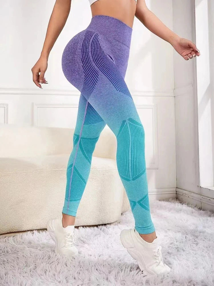 Fitness Yoga Leggins Women Pants Sport Seamless Push Up Leggings Women High Waist Legging Booty Tights Exercise Gym Clothing