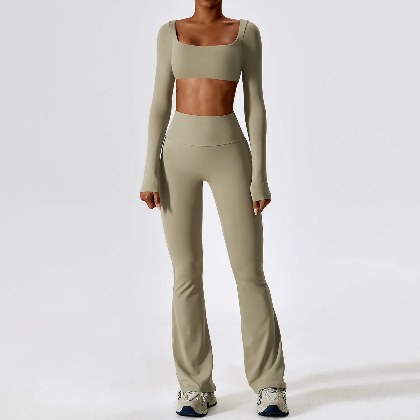 Yoga Set 2PCS Seamless Women Sportswear Workout