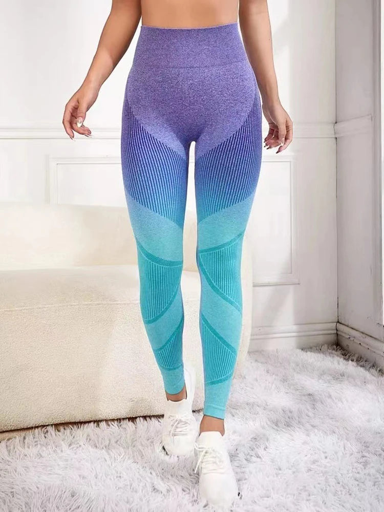 Fitness Yoga Leggins Women Pants Sport Seamless Push Up Leggings Women High Waist Legging Booty Tights Exercise Gym Clothing