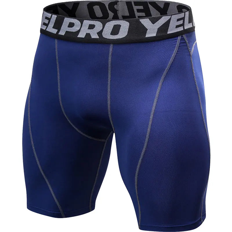 Men Fitness Compression Shorts Running Training Sport