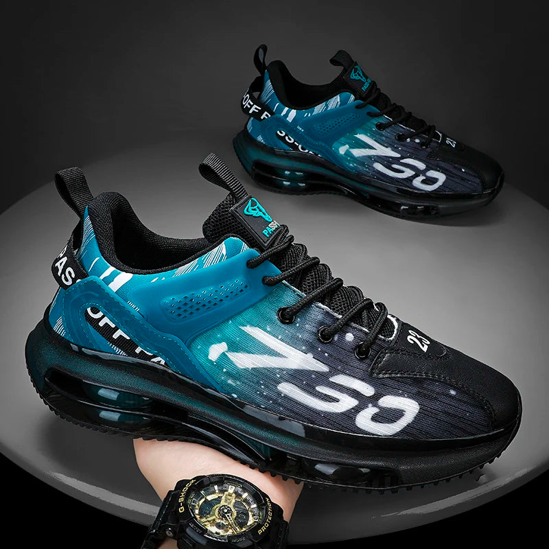 Men's Double Air Cushion Casual Breathable Trainers
