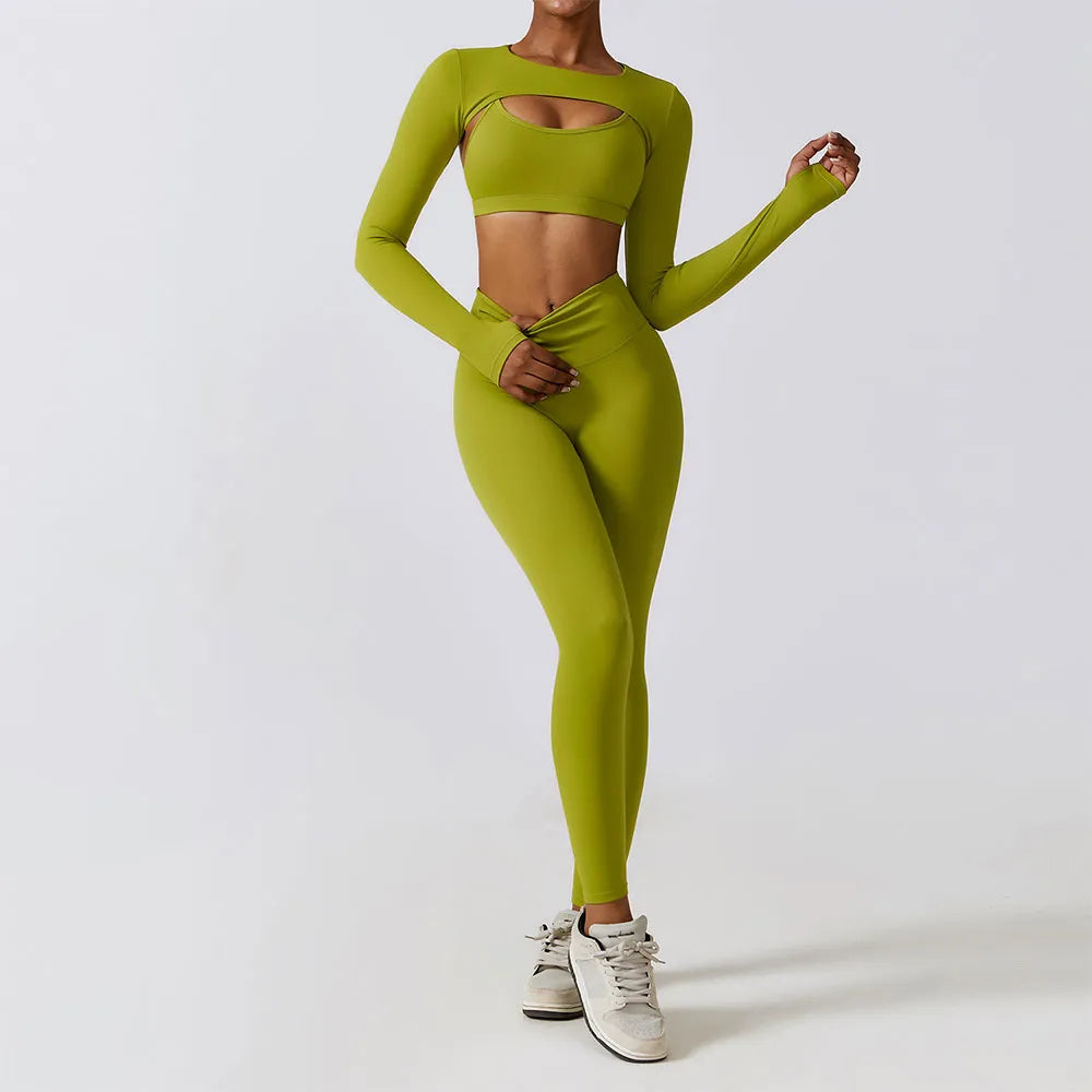 Sportswear Yoga Set Women's Workout Clothes Athletic