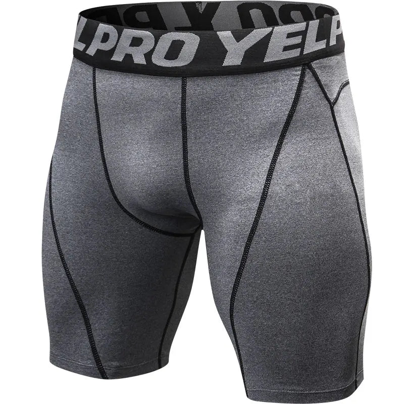 Men Fitness Compression Shorts Running Training Sport