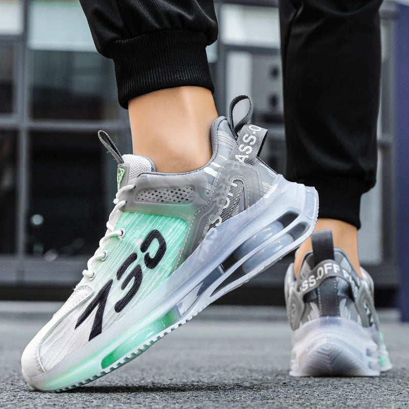 Men's Double Air Cushion Casual Breathable Trainers