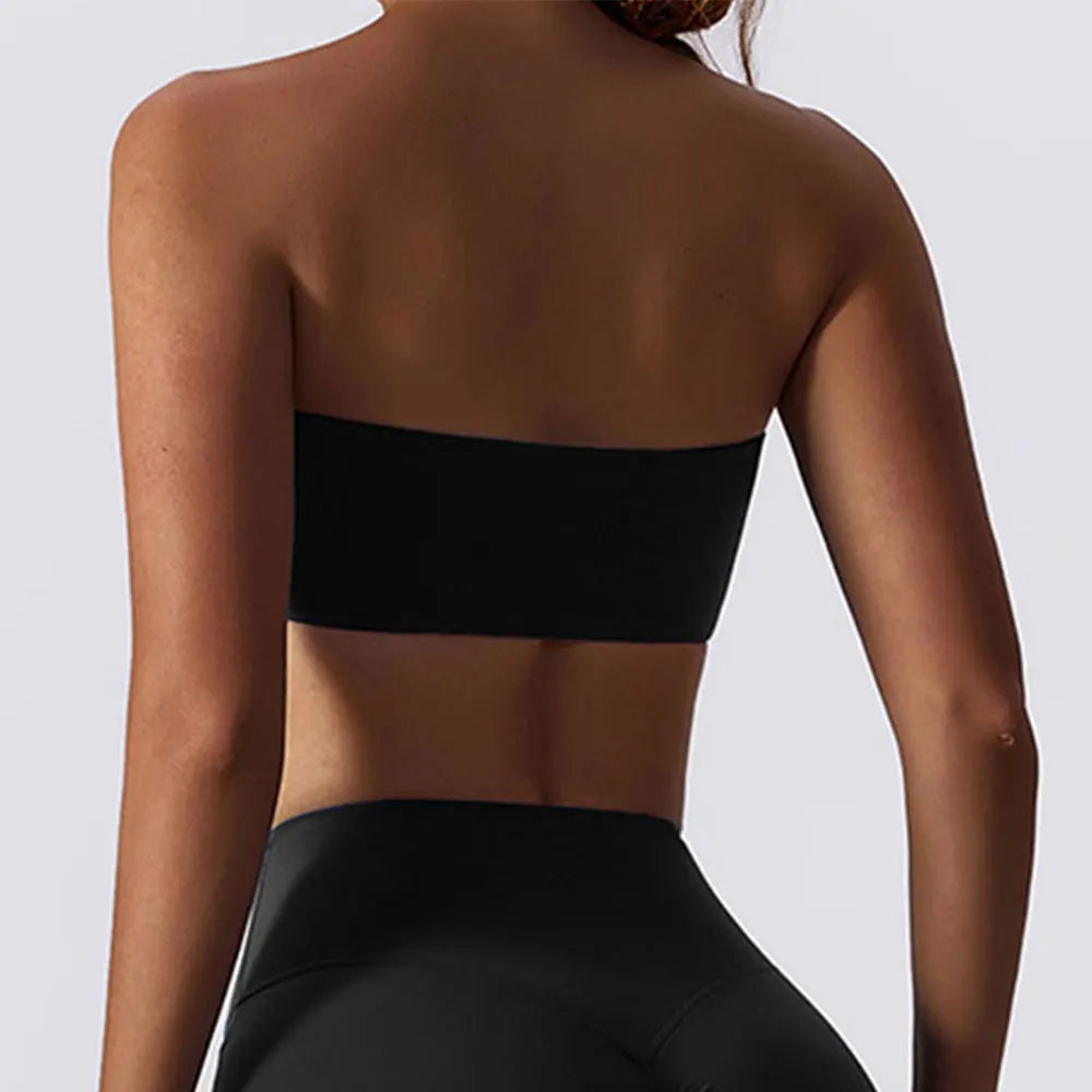 Sports Bras For Women Strapless Bra Padded Top