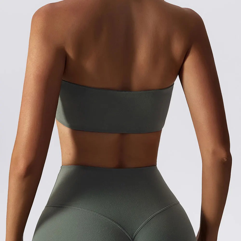 Sports Bras For Women Strapless Bra Padded Top