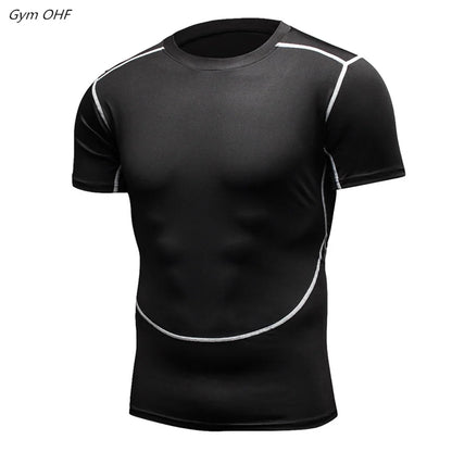 MMA Bjj Boxing Jersey Sports T Shirt Men's Rashguard