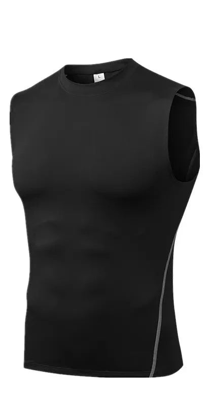 Men Compression Sport Skinny Vest Tight Tank Base