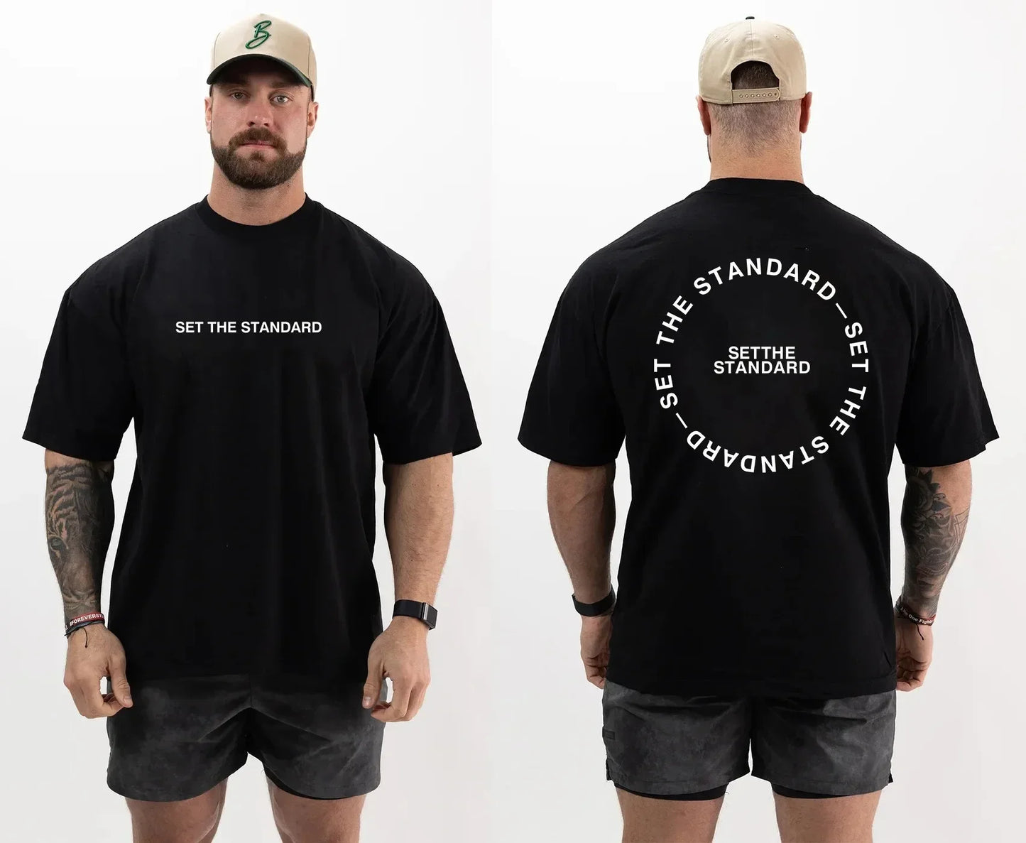 Summer Gym Cotton Men's T-Shirt