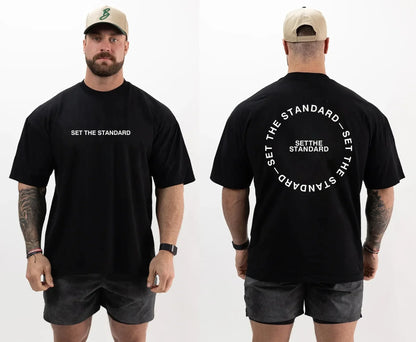 Summer Gym Cotton Men's T-Shirt
