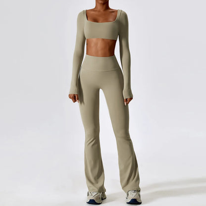 Yoga Set 2PCS Seamless Women Sportswear Workout
