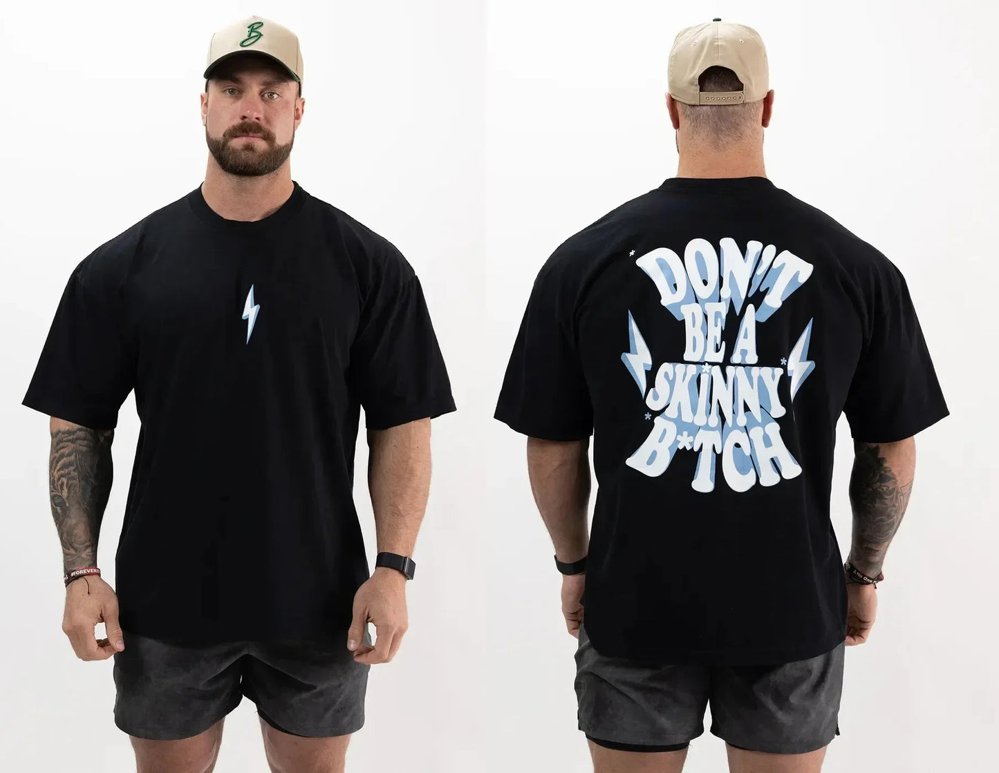 Summer Gym Cotton Men's T-Shirt