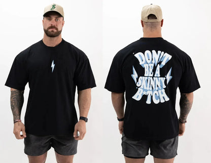Summer Gym Cotton Men's T-Shirt