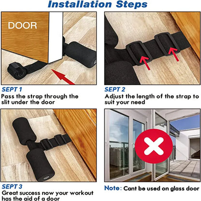 Hamstring Curl Strap Nordic Home Workout for Gear