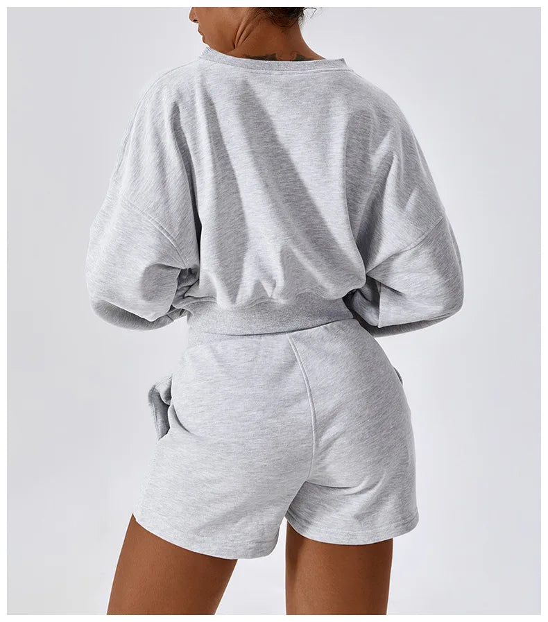 Women Hoody T-shirt Yoga Hoodies Running Coats Fitness