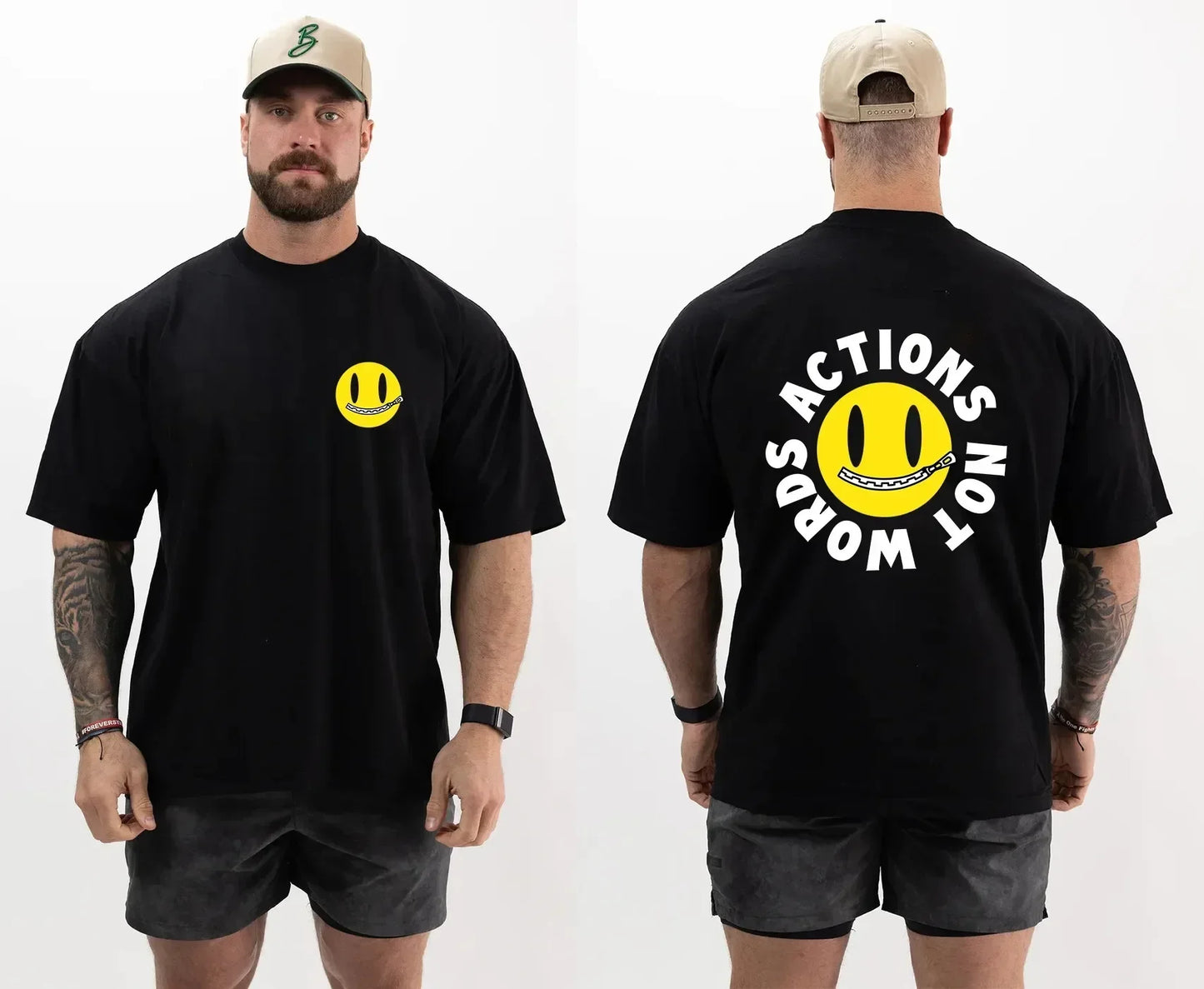 Summer Gym Cotton Men's T-Shirt