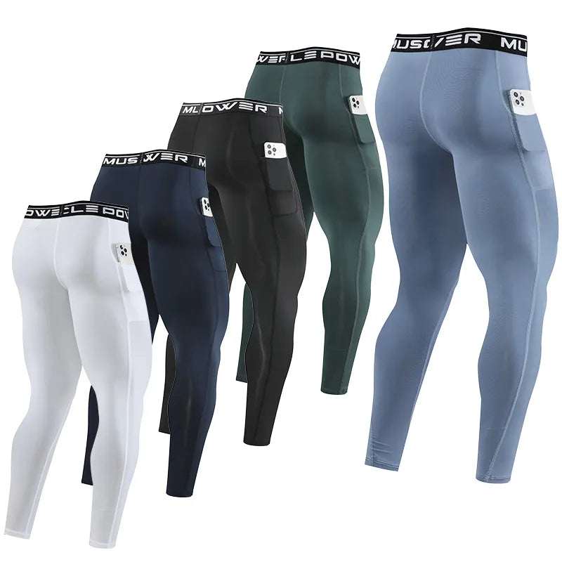 Gym Mens Fitness Running Sport Pants Athletics Tight