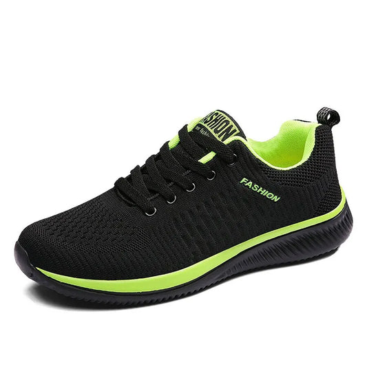 Men Running Walking Knit Shoes Women Fashion Casual Sneakers Breathable Sport Athletic Gym Lightweight