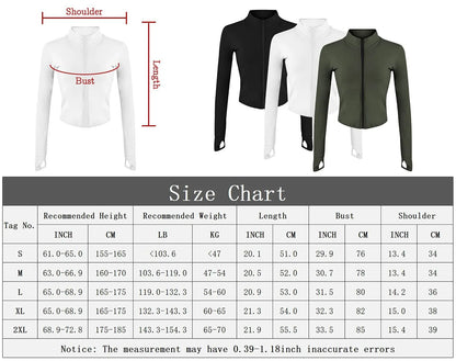 Women's Tracksuit Jacket Slim Fit Long Sleeved Fitness