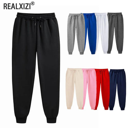 Men's Sweatpants Spring Autumn Fleece Pants Sport