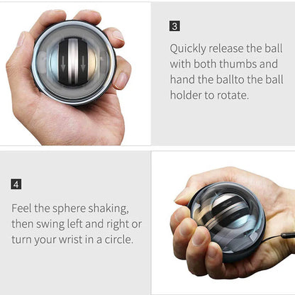 Wrist Power Ball Auto-Start Grip Ball Strengthener