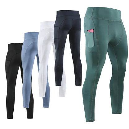 Gym Mens Fitness Running Sport Pants Athletics Tight