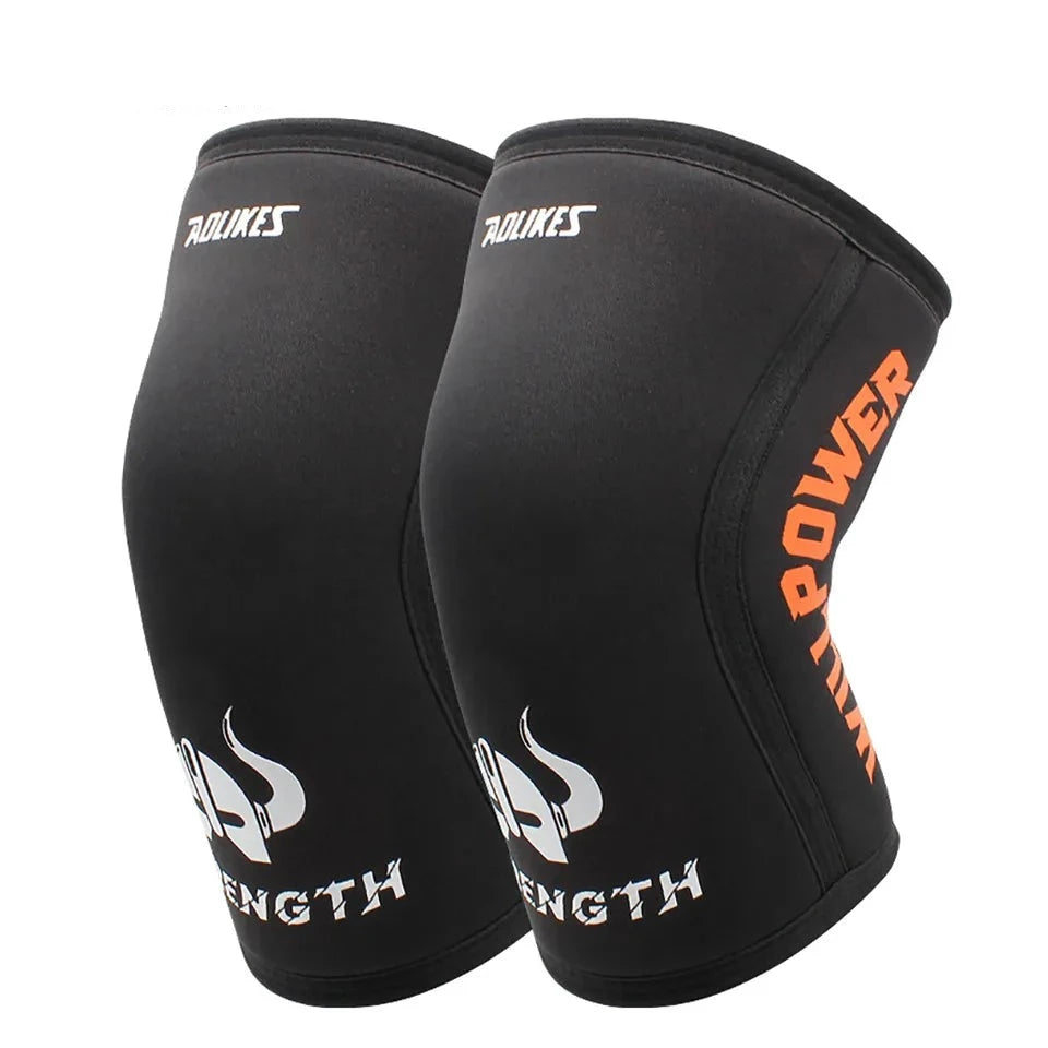 1 Pair 7mm Neoprene Sports Kneepads Compression