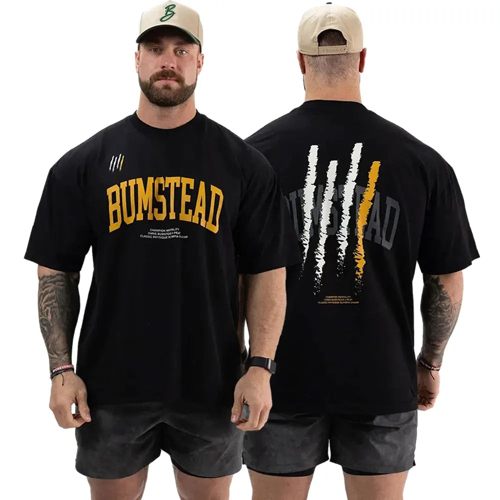 Summer Gym Cotton Men's T-Shirt