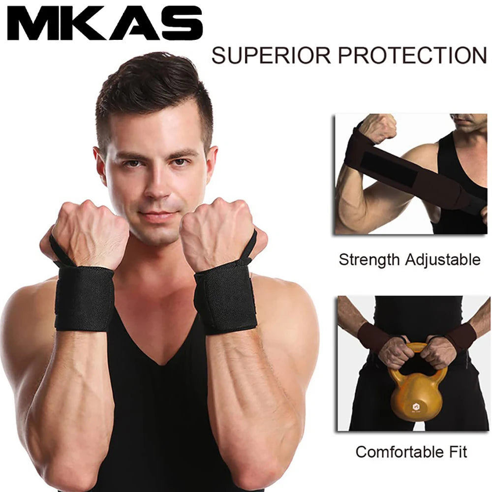 Fitness Wrist Wraps Weight Lifting Gym Wrist Straps