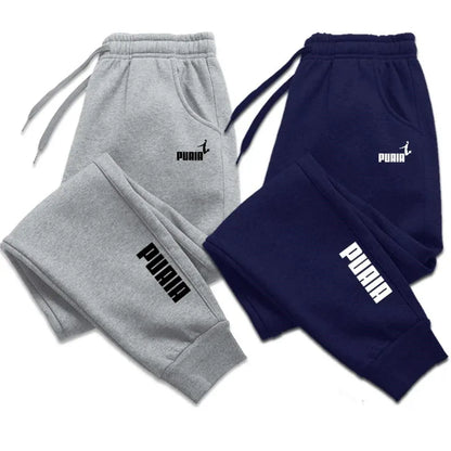 Mens Print Jogging Pants Sports Pants Fitness Running Trousers