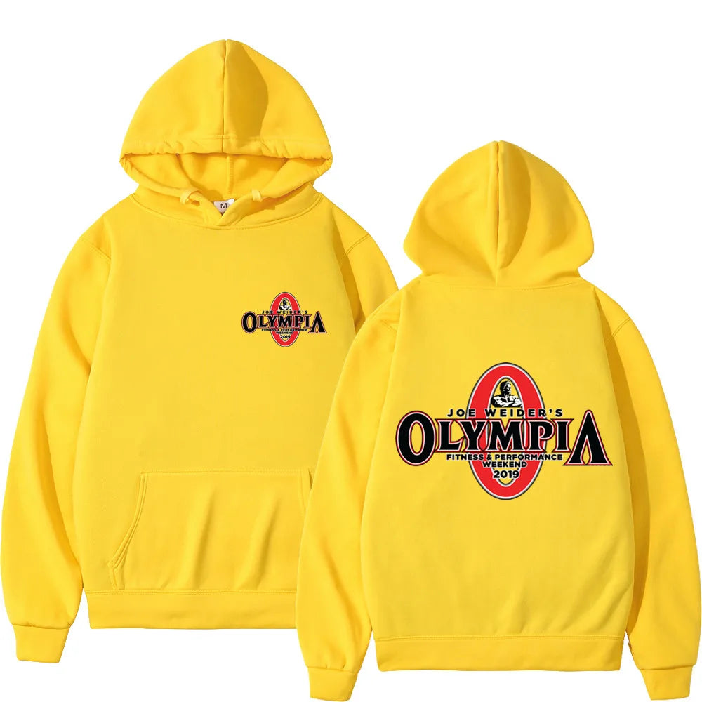 OLYMPIA Gyms Fitness Men's Hoodies Sweatshirt