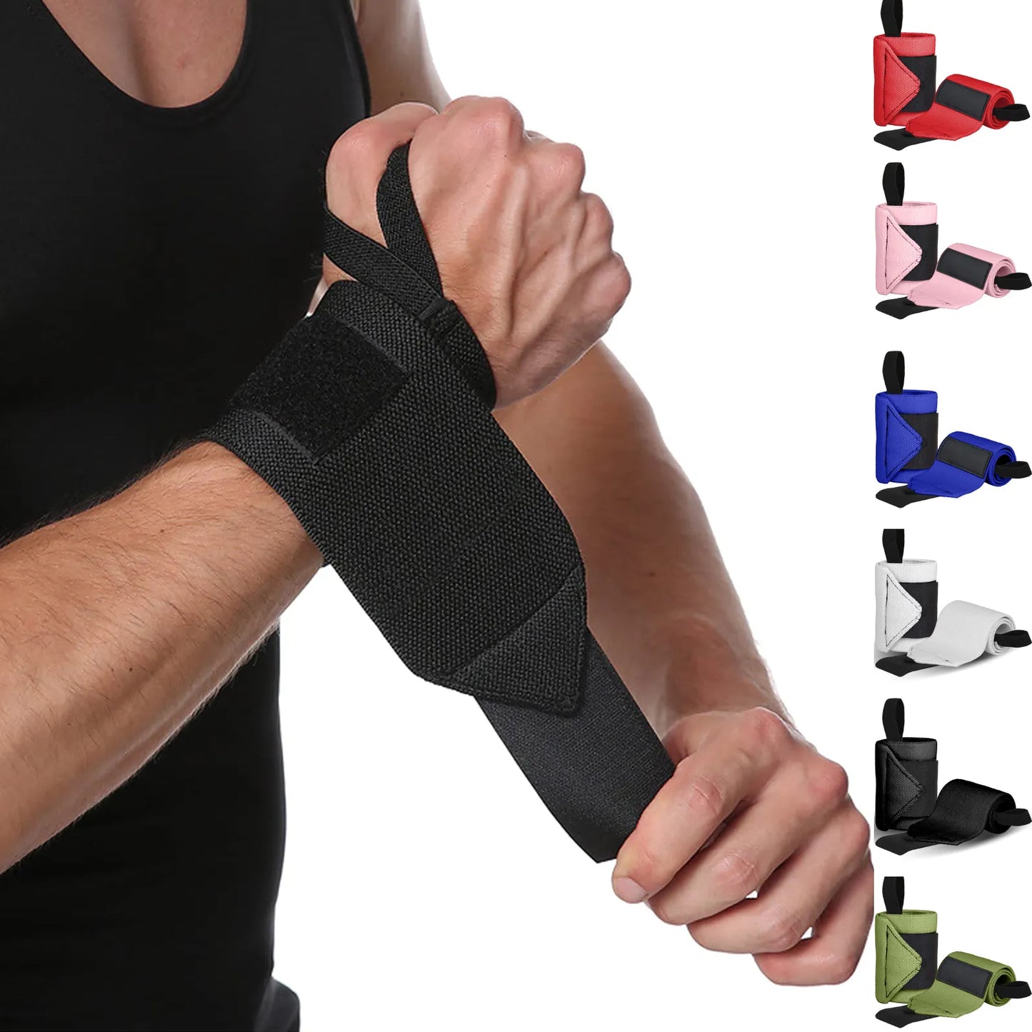 Fitness Wrist Wraps Weight Lifting Gym Wrist Straps