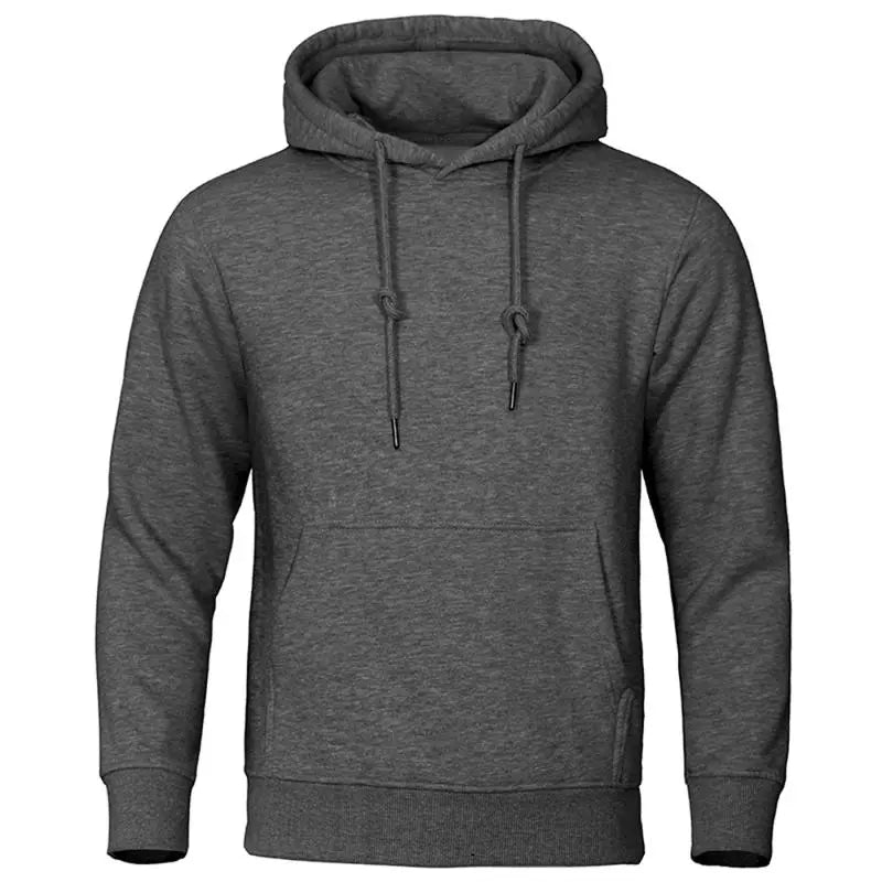 Autumn Winter Men Fleece Warm Mens Sweatshirt